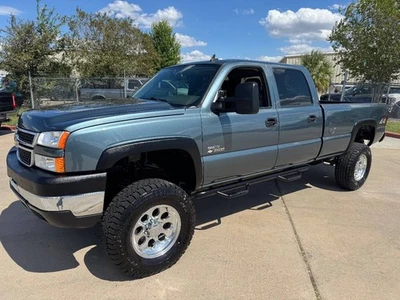 2006 Chevrolet Silverado 3500 LT 4X4 77K 1-OWNER LIFTED 6.6L LBZ DURAMAX DIESEL - Image 1 of 4