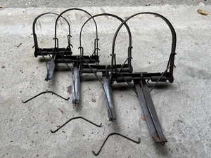 VINTAGE TRAPS, ONIEDA COMMUNITY TREE TRAPS, #0,1,2,3 ALL STAMPED, NOT NEWHOUSE - Picture 1 of 21