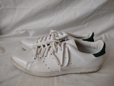 RARA Adidas Stan Smith Low Art SLIM VERSIONE 012981 2007 bianche UK 9 punte - Immagine 1 di 4