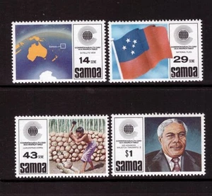 Conjunto de sellos del Día de la Commonwealth de Samoa 1983 MNH como nuevos - Imagen 1 de 1