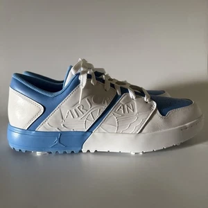 Air Jordan Mens 11 Retro 1 G Golf Shoes ‘UNC’ White/University Blue FZ4153-101 - Picture 1 of 8