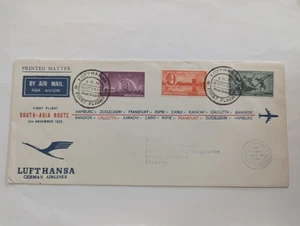 India gran lote correo aéreo recibos - Imagen 1 de 10
