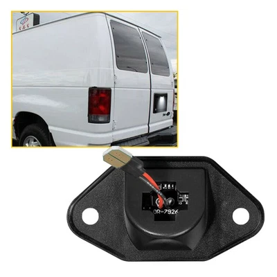 White License LED For Plate Lights E-150 Ford E-250 E-350 Econoline E-450 E-550 - Image 1 of 4
