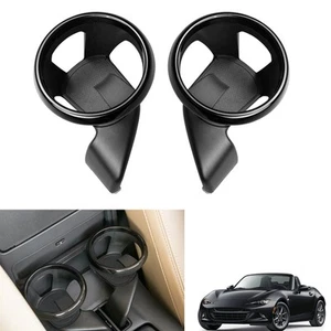 Right & Left Set Drink Cup Holder For MAZDA Roadster MX-5 Miata 2016-2021 - Picture 1 of 7