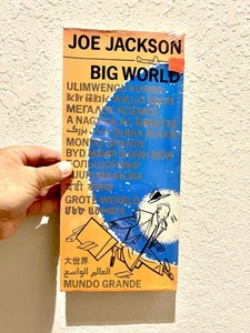Joe Jackson CD Big World recorded live in studio Factory Sealed NM- New! - Picture 1 of 6
