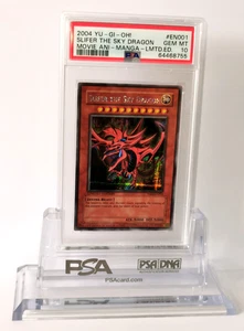 Slifer the Sky Dragon yma-en001 Ltd Ed (PSA 10) Prismatic-Secret Rare Yu-Gi-Oh! - Picture 1 of 2