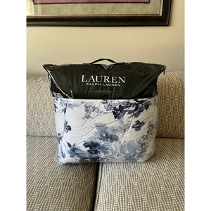 Ralph Lauren FLORAL BLAU WEISS Bettdecken-Set Full Queen 4 Kissenbezüge Bettwäsche - Bild 1 von 8