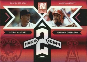 2005 Donruss Elite Red Face 2 Face Pedro Martinez-Vladimir Guerrero