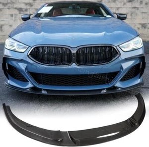 Alerón labial delantero de carbono seco para BMW Serie 8 G14 G15 G16 M850i M-Sport - Imagen 1 de 14