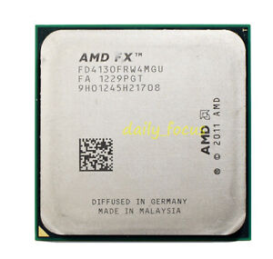 AMD FX-4100 FX-4130 FX-4170 FX-4300 FX-4350 Quad-Core Socket AM3+ CPU Processor