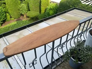 2 Longboards Cruiser 99 x 25 cm + Deck 99 x 14 cm Unikate aus Echtholz + Holzpad - Bild 1 von 24
