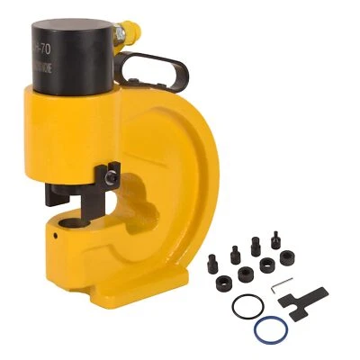 LCYINDU CH-70 Hydraulic Hole Punching Tool Hole Digger Force Puncher 3/8",1/2",5/8",3/4"