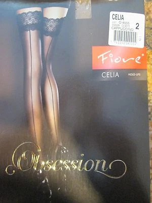 FIORE CELIA COSTURA TRASERA PERMANECER HASTA EL MUSLO MEDIAS FINAS CAPUCHINO EUROPEO 2 Y 3 Foto 1 de 4