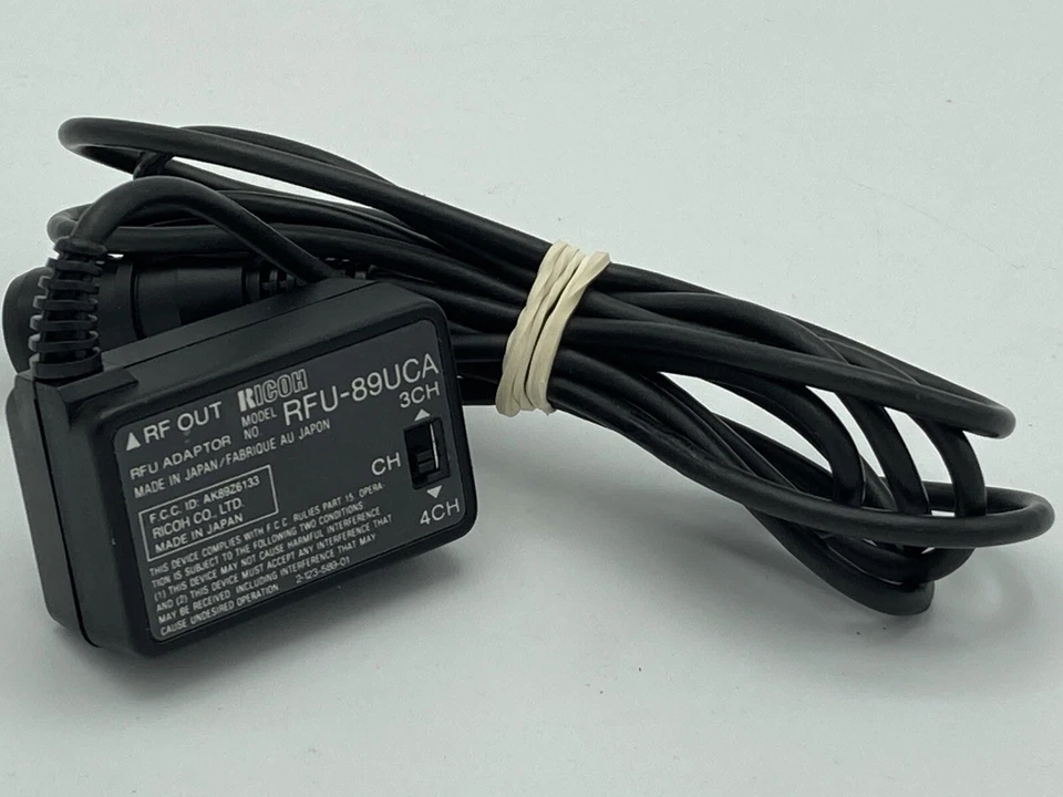 RICOH Sony RFU-89UC RFU ADAPTOR Connect your camcorder to TV input - Image 1 of 3
