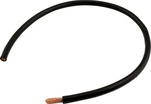 4 Gauge 4 AWG Battery Cable 15 Foot Long Black Negative Battery Cable - Picture 1 of 1