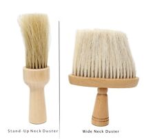 Barber Brush Neck Duster With Natural Bristles Barbershop Accessories 1 pc.