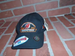 NUEVO JERSEY DEVILS DE COLECCIÓN 2000 CAMPEONES DE LA CONFERENCIA ORIENTAL SOMBRERO SNAPBACK-NUEVO CON ETIQUETAS - Imagen 1 de 3