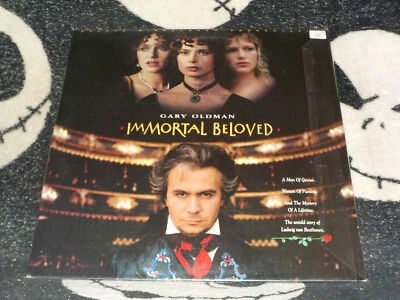 Immortal Beloved Widescreen Laserdisc LD +Magazine Essay Beethoven Free Ship $50 - Imagem 1 de 4
