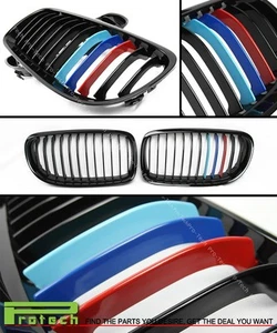 2009-2011 BMW E90 LCI M-Tri 3 Color Front Grille 318i 320i 328i 335i 4Dr 5Dr - Picture 1 of 2