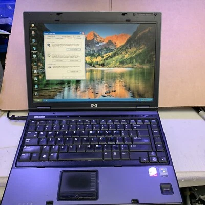 HP Compaq 6510b Intel Core 2 Duo T7300 2GB RAM 14" 750GB Windows XP SP3 - Image 1 of 4