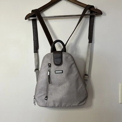 BAGGALLINI Metro Marrón Tostado Convertible Correa Mochila Bandolera Cartera Viaje Foto 1 de 4