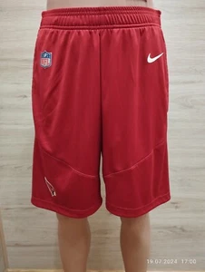 Men’s Nike Dri Fit NFL Arizona Cardinals Training Shorts With Pockets Size Small - Picture 1 of 8