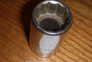 DE COLECCIÓN 9/16" CHALLENGER PROTO # 1622 12 PUNTOS 1/2" DRIVE PROTO SOCKET - Imagen 1 de 1