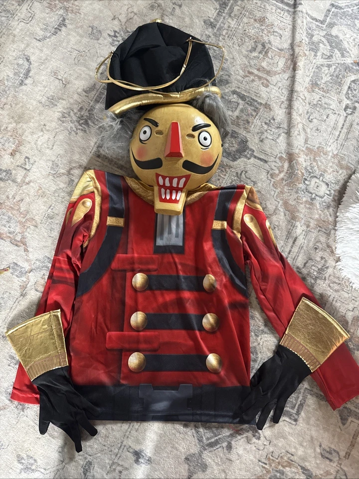 Disfraz Cascanueces Fortnite Crackshot Niños Talla XL 14-16 Halloween Foto 1 de 4