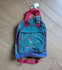 Vintage Atlanta 1996 Olympic Summer Games Rucksack - Centennial Olympics Gear - Bild 1 von 1
