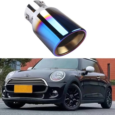 Car Exhaust Pipe Rear Tip Tail Throat Muffler Stainless For Mini Cooper R56 2018 - Image 1 of 4