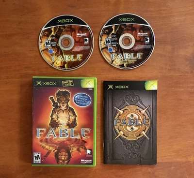 Fable con DVD extra de edición limitada incluido (original OG Xbox) COMO NUEVO CIB completo Foto 1 de 4