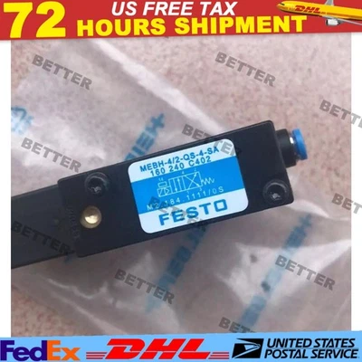 Nuevo Electroválvula MEBH-4/2-QS-4-SA Festo 160240 Máquina Heidelberg Envío Rápido Foto 1 de 4