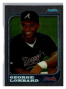 1997 Bowman Chrome #164 George Lombard - Picture 1 of 2