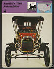 AMERICA'S FIRST AUTOMOBILES Ford Model T Photo 1979 STORY OF AMERICA CARD #04-19