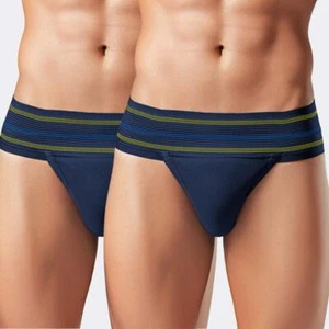 Omtex Athletic JP Back Covered Cotton Stretchable Supporter Pack of 2 CA - Picture 1 of 13