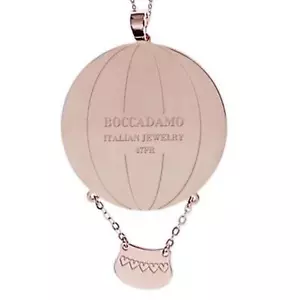 Collana Donna BOCCADAMO XGR131RS in Bronzo Rosato con Mongolfiera e Pietre - Imagen 1 de 6