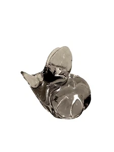 Art Clear Glass Mouse Figurine Paperweight Made in Sweden 3" Tall  - Picture 1 of 5