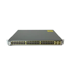 Cisco Catalyst 3750 WS-C3750-48PS-S V06 48port PoE - Picture 1 of 6
