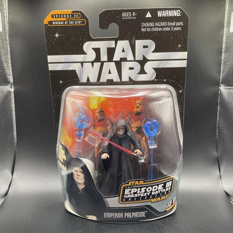 Hasbro Star Wars Emperor Palpatine Episode III Greatest Battles Collection Cover