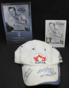 Bobby Baun and Arnold Palmer signierte Kappe - Bild 1 von 10