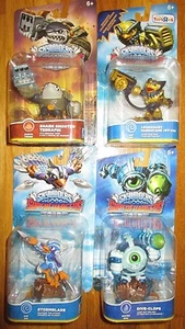 SKYLANDERS SUPERCHARGERS LOT DIVE CLOPS STORM BLADE TERRAFIN JET-VAC EXCLUSIVE - Picture 1 of 1