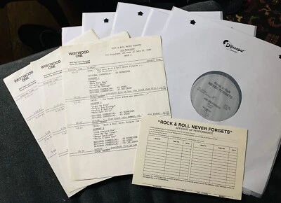 Jim Morrison The Doors Rock Never Forgets Westwood One 5x LP Promo Set Wax = NM! - Image 1 of 4