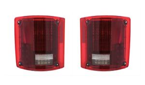 73-87 CHEVY GMC TRUCK PICKUP C10 C15 C20 K10 K20 SEQUENTIAL LED TAIL LIGHTS PAIR