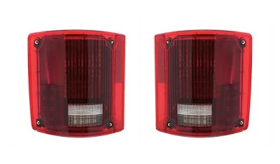 73-87 CHEVY GMC TRUCK PICKUP C10 C15 C20 K10 K20 SEQUENTIAL LED TAIL LIGHTS PAIR - Image 1 of 2
