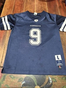 Tony Romo Dallas Cowboys Jersey Youth Large NFL Football Stains #9 Football - Picture 1 of 12