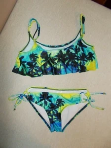 Delia's Womens Size S Two-Piece Bikini Lined Adjustable Straps Ties at Hips - Picture 1 of 5