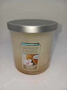 Yankee Candle Coconut Beach 7 ounce 1 wick candle NEW please read - Picture 1 of 3