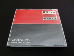 Grateful Dead Dick's Picks 4 Volume Four Fillmore East 2/13-14/70 1970 NY 3 CD - Picture 1 of 12