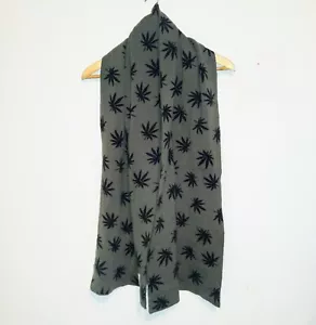HUF Plantlife Knit Reversible Scarf-One Size-420 Edition-Rectangle-Dirt Bag Crew - Picture 1 of 8