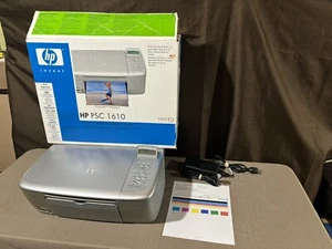 HP PSC 1610 All-In-One Inkjet Printer Copier Fax Good Working Condition With Box - Picture 1 of 17